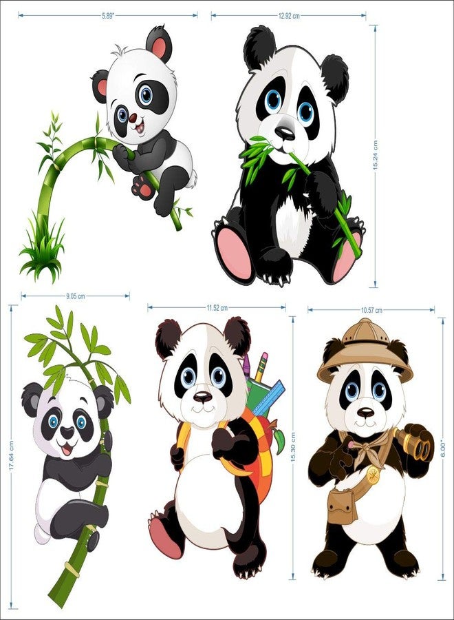 Walltech Panda Switch Board Sticker| Beautiful Design Wall Decoration Sticker - Image 2